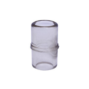 Conector Reto para Traquéia Adulto de silicone 22mm autoclavável