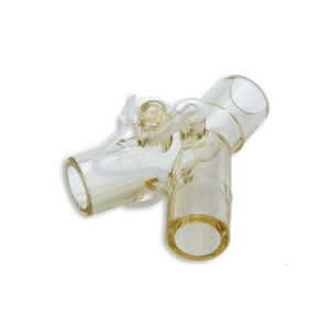 Conector Y para resp. adulto com furo autoclavável