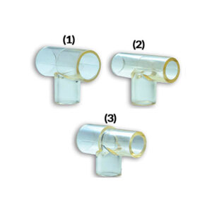 Conectores T intermediários autoclavável